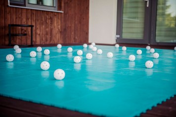 IFF MATCH FLOORBALL BALL, 50 PCS.